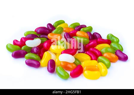 Jelly beans sweets Stock Photo