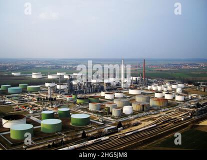 Raffinerie Stock Photo