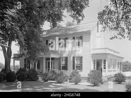 Sentry Box House, 133 Caroline Street (Fredericksburg, Virginia). Stock Photo