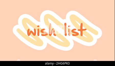 Planner or diary decorating element Stock Vector
