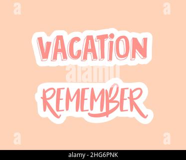 Planner or diary decorating element Stock Vector