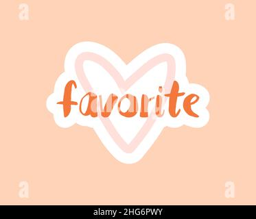 Planner or diary decorating element Stock Vector