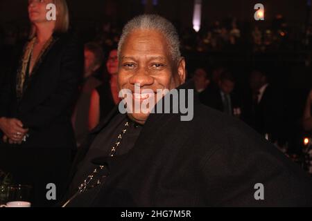 **FILE PHOTO** Andre Leon Talley Has Passed Away at 73. NEW YORK, NY - OCTOBER 30: Andre Leon Talley attends the Keep A Child Alive 11th Annual Black Ball at the Hammerstein Ballroom, October 30th 2014 in New York City. Credit: Walik Goshorn/MediaPunch Stock Photo