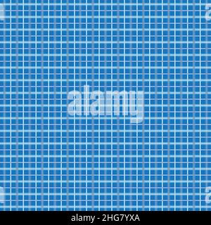 abstract background blue seamless geometric square pattern Stock Vector