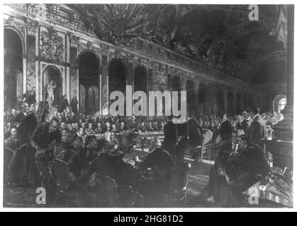 Treaty of versailles 1919 Cut Out Stock Images & Pictures