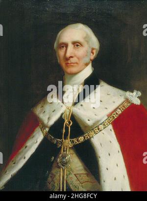 Sir David Salomons (1797–1873), Lord Mayor of London (1855). Stock Photo