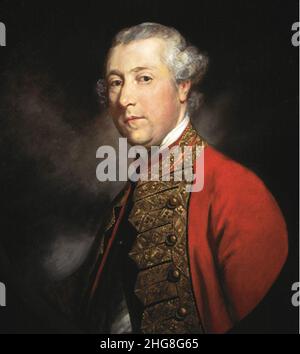 Sir George Howard 1770. Stock Photo