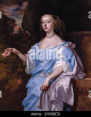Sir Peter Lely (1618-80) - Henrietta Boyle, Countess of Rochester (1646-1687) Stock Photo