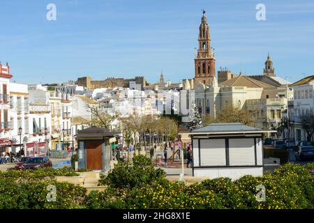 View at the town of Carmona on Andalusia in Spain Stock Photo