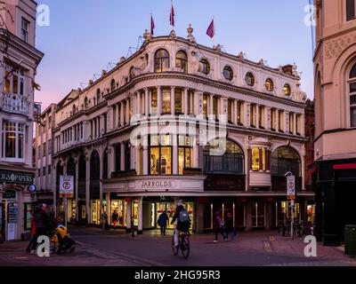 Jarrolds Department Store in central Norwich, architect George Skipper, opened 1905 Stock Photo