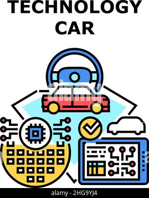 Driverless Car icon. 3d illustration from future technology collection ...