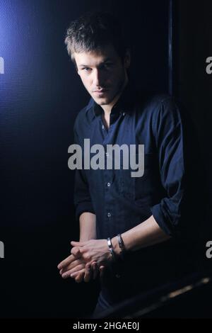 04 March 2011 - New York, NY - French actor Gaspard Ulliel poses for a portrait session on March 4, 2011, during the 16th Annual  Rendez-Vous with French Cinema Film Festival in New York, NY. Photo Credit: Anthony Behar/Sipa Press/gaspardsipatb.013/1103052218 Stock Photo