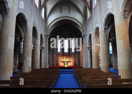 saint-maximin church in metz (france) Stock Photo
