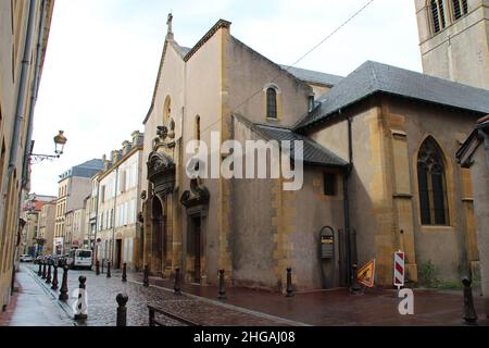 saint-maximin church in metz (france) Stock Photo