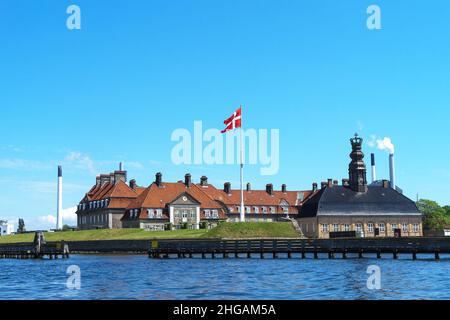 Naval Station Holmen Royal Danish Navy, Copenhagen, Denmark. Stock Photo