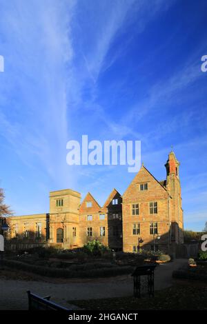 Autumn view of the ruins of Rufford Abbey near Ollerton town, Nottinghamshire, England, UK Stock Photo