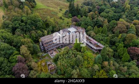 St Peter's Seminary Stock Photo