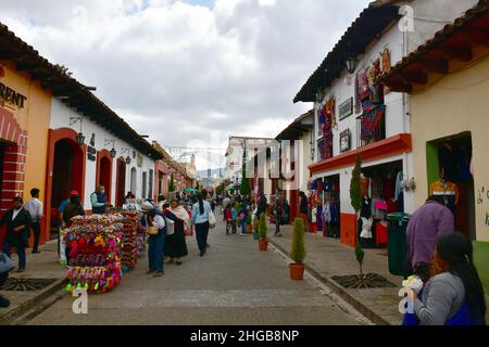San Cristóbal de las Casas, state of Chiapas, Mexico, North America Stock Photo