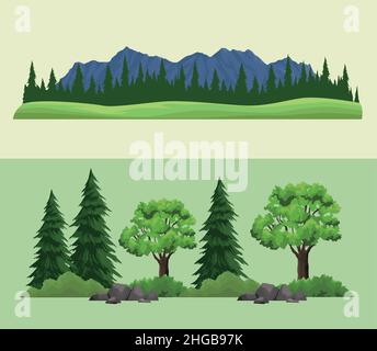 wanderlust nature scenes Stock Vector Image & Art - Alamy