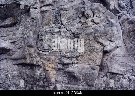 Texture of a relief mountain LAVA Stock Photo