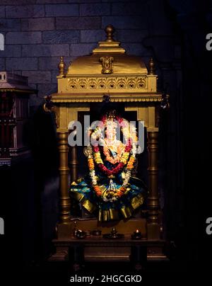 Different parts of Mysore Palace, Mysuru, Karnataka, India Stock Photo