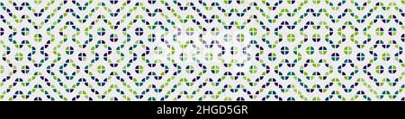 Abstract Geometrical generative computational art illustration Stock Vector