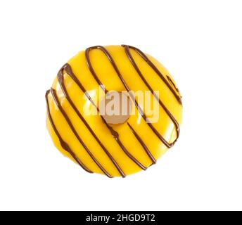 banana doughnut Stock Photo