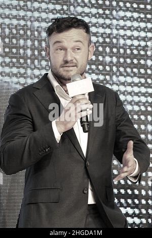 Daniel Henshall attend the Korean Red Carpet Premiere of Netflix release 'Okja' at Times Square in Seoul, South Korea. Stock Photo