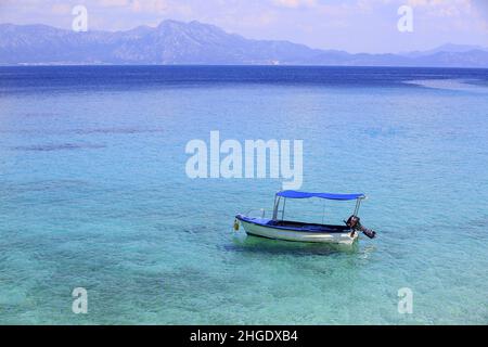 amazing beach in Peljesac peninsula Stock Photo