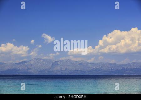 amazing beach in Peljesac peninsula Stock Photo