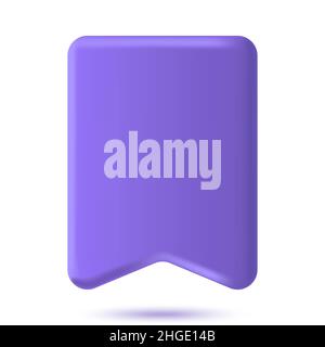 Bookmark ribbon icon Stock Vector