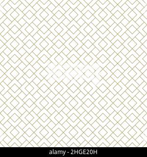 Seamless geometric ornament .Brown color lines.Great design for fabric,textile,cover,wrapping paper,background.Thin lines. Stock Vector