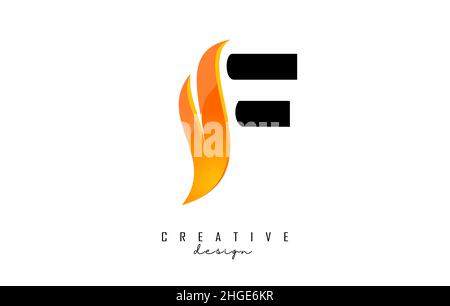 A Swoosh Letter Cut Logo Design with Black Swoosh and Creative Icon ...