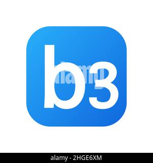 Nutrition sign vector concept. The power of vitamin B3. Chemical formula. Vector illustration Stock Vector