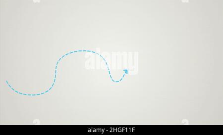 Cartoon animation of the locking mechanism appearing from the stone slab on beige background. Abstract lock made of stone as a symbol of high level pr Stock Photo