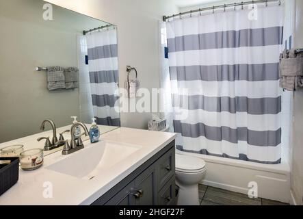 Residential home interior Stock Photo