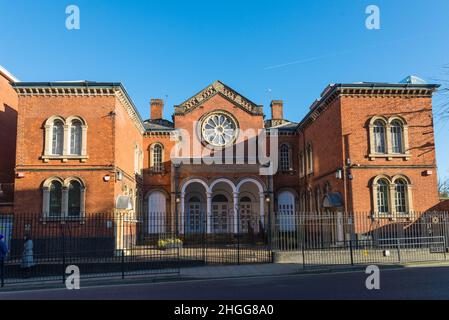 Singers Hill Synagogue in Birmingham known as the cathedral synagogue was built in 1856 Stock Photo