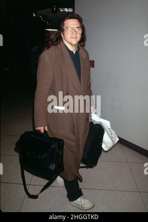 **FILE PHOTO** Meatloaf Has Passed Away at 74. Meatloaf April 1993 Credit: Ralph Dominguez/MediaPunch Credit: MediaPunch Inc/Alamy Live News Stock Photo