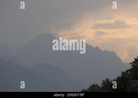 Antalya is the fifth-most populous city in Turkey and the capital of Antalya Province. Stock Photo