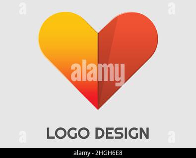 Abstract logo. Minimalistic design. Beautiful and simple element. Stock Vector