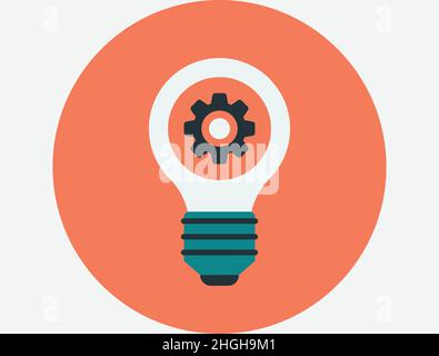 Vector set of flat web icons with long shadow on following themes - SEO and development,  creative process, business and finance, office and business, Stock Vector