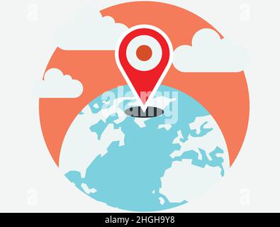 Vector set of flat web icons with long shadow on following themes - SEO and development,  creative process, business and finance, office and business, Stock Vector