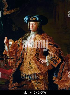 Francis I, Holy Roman Emperor (1708-1765)by Martin van Meytens (1695-1770), oil on canvas, 1745 Stock Photo