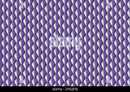 Dragon squama geometric seamless background. Purple gradient pattern or roof texture. Minimal wallpaper. Reptile decorative skin or mermaid tail. Stock Vector