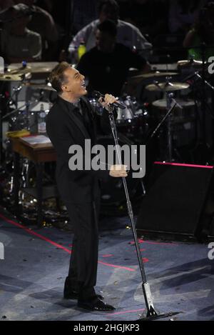 Cristian Castro, Mexican singer at the palenque Expogan 2017 in Hermosillo, Mexico... © (photo by Luis Gutierrez/Norte Photo)  Cristian Castro, cantante Mexicano en el palenque Expogan 2017 en Hermosillo, Mexico... © (photo by Luis Gutierrez/Norte Photo) Stock Photo