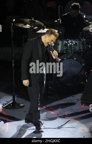 Cristian Castro, Mexican singer at the palenque Expogan 2017 in Hermosillo, Mexico... © (photo by Luis Gutierrez/Norte Photo)  Cristian Castro, cantante Mexicano en el palenque Expogan 2017 en Hermosillo, Mexico... © (photo by Luis Gutierrez/Norte Photo) Stock Photo