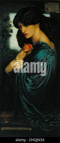 Dante Gabriel Rossetti - Proserpine Stock Photo - Alamy