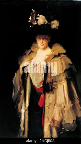 Mrs Charles Hunter - 1898 - Oil on canvas 148 x 89,5 cm - Sargent John Singer Stock Photo