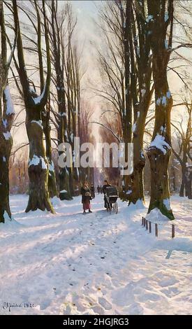 D-TOYS Puzzle 1000 Teile – Peder Mørk Mønsted "Spring Day In The Woods", Bunt