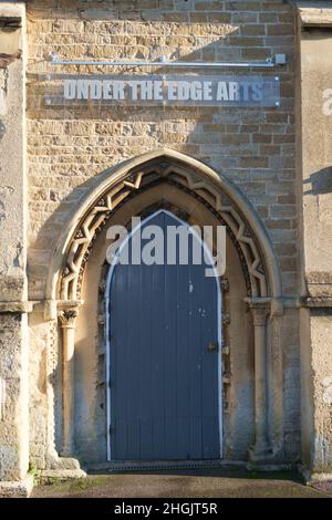 Wootton-under-Edge is a smaal town in the southern cotswolds. The Under the Edge arts centre. Stock Photo